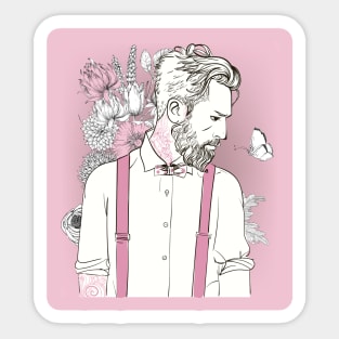 Barber Pink Sticker